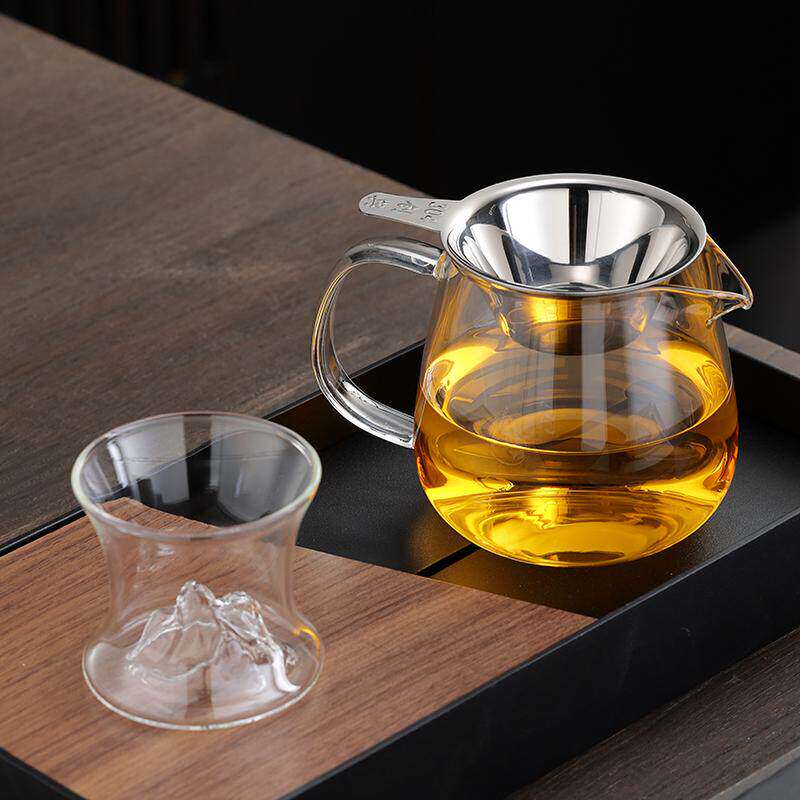 304不锈钢茶漏过滤器 茶杯茶具滤网漏网隔支架泡茶叶配件漏斗套装