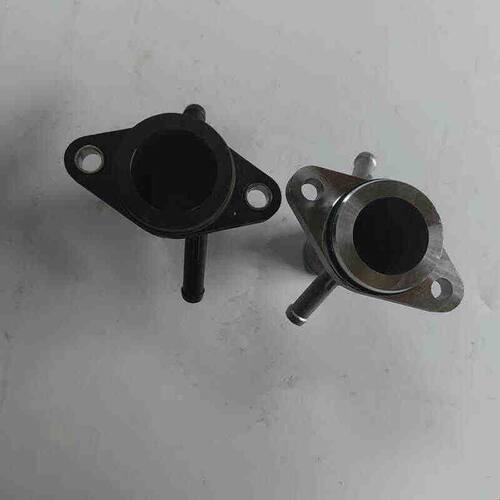 适用北京BJ40LPLS缸盖后水管接口节温器塑料铝制盖出水口三通接头