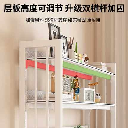 书桌书架一体桌台式办公电脑桌初中生学生家用写字学习桌电竞桌子