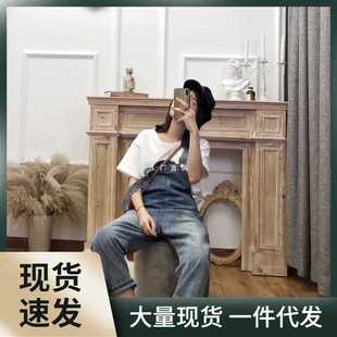 简约壁炉架置物婚礼摄影 美式 实木复古田园民宿壁炉装 饰柜法式 欧式