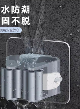 拖把挂钩免打孔壁挂粘钩