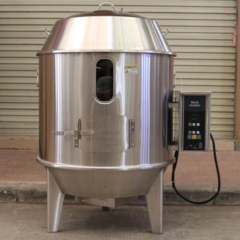 电烤鸭炉商用电热烧鹅炉380V9KW北京烤鸭吊炉全自动控温烤羊排炉