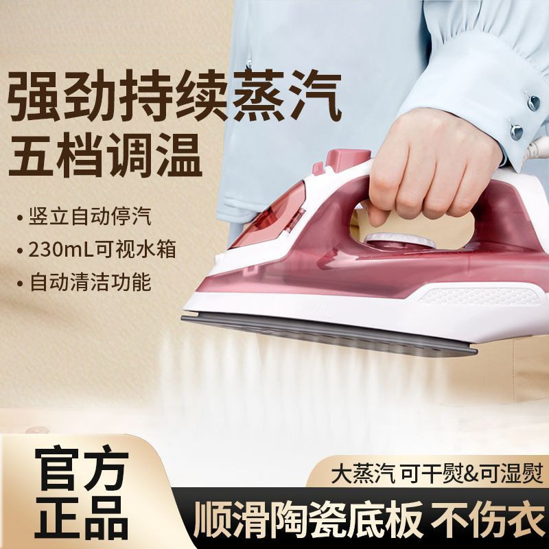 蒸汽电熨斗手持家用小型熨烫机烫衣服书法烫斗干湿两拼豆老式包邮
