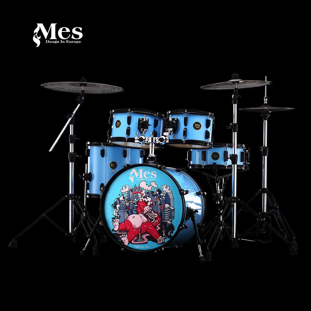 未来星系列架子鼓爵士鼓五鼓三镲麦斯迈斯