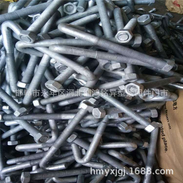 现货M6-M64热镀锌螺栓螺母平垫弹垫 光伏热镀锌内六角M10*30-80