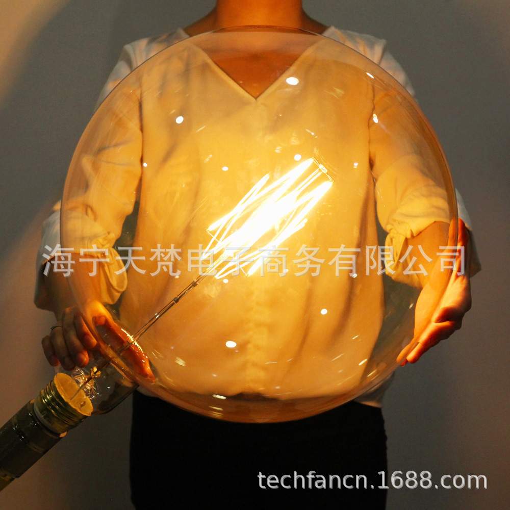 G380仿古灯泡大号仿古灯大灯泡LED灯丝灯吊灯光源复古灯工业风