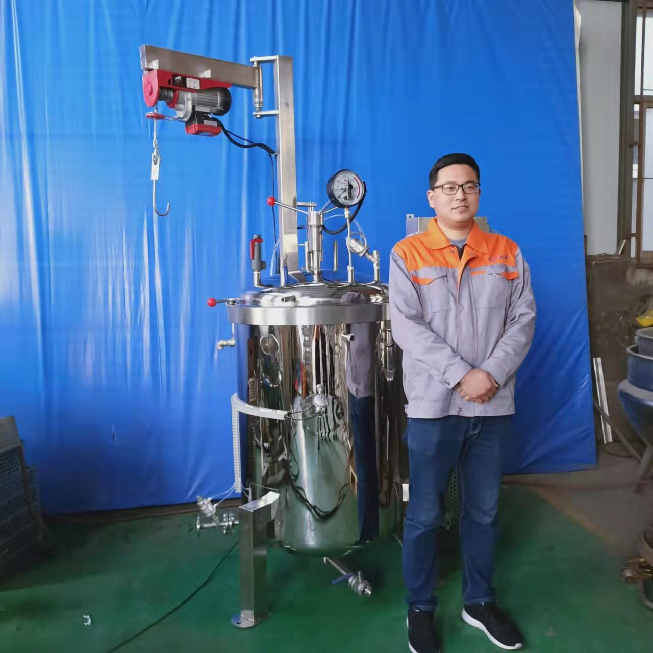 志强高温高压花豆蒸煮锅大型海参蒸煮锅安徽大黄米粽子蒸煮锅