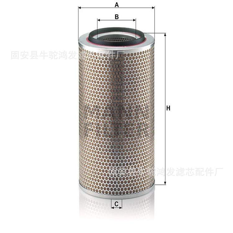 MANN曼牌全系列空气滤芯C23440/2空压机配件空气滤清器