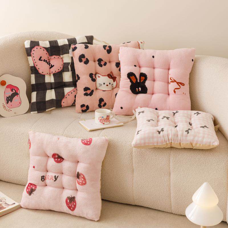 坐垫椅子家用冬季地上座垫学生办公室久坐屁垫椅子垫子凳子屁股垫