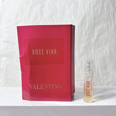 Valention华伦天奴心声女士香水小样试管1.2ml 木质花香调浓香EDP
