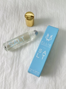盒瑕~Ellis Brooklyn海盐SALT滚珠香水小样海风椰奶香5ml