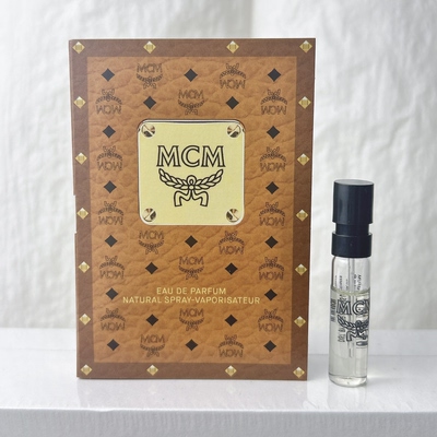 MCM香水小样经典同名双肩包留香试管1.5ML清新木质小样