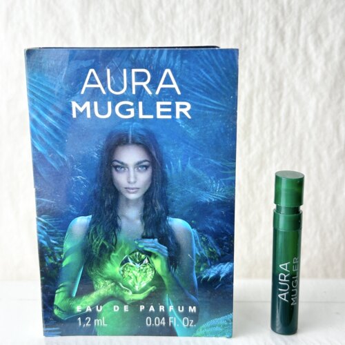 Thierry Mugler穆勒格绿色光环香水试管小样1.2ml浓香容量如图