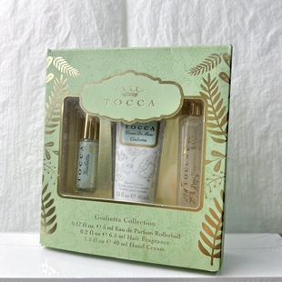 Tocca托卡 Giuloette朱丽叶香水5ml方香喷雾6.5ml护手霜40ml小样