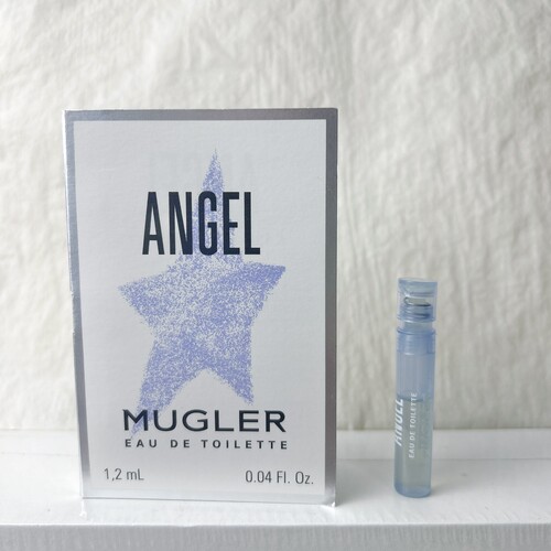 Mugler穆勒Angel 蓝色天使香水试管1.2ml edt淡香 容量如图