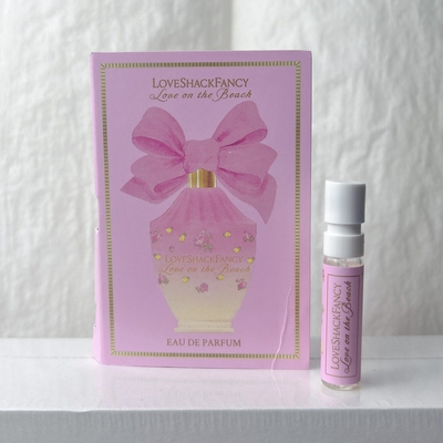 仙女国度 Loveshackfancy2025小样试管香水海滩之恋1.5ml