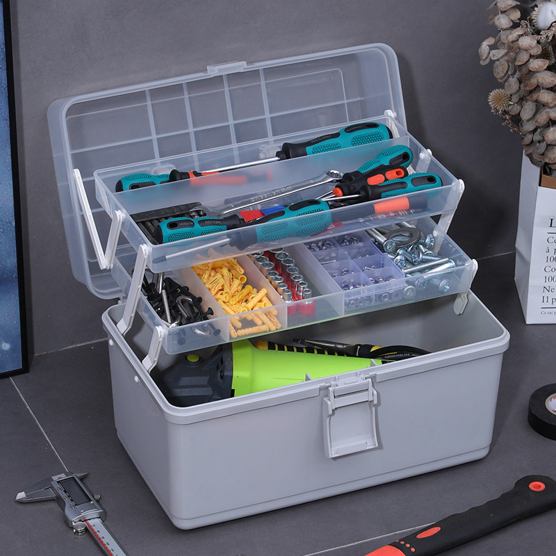 工具箱五金零件螺丝大号家用手提收纳盒车载多功能维修电工整理箱,五金/工具,五金工具箱/五金收纳箱,淘宝优惠券,粉丝福利购,淘宝优惠卷
