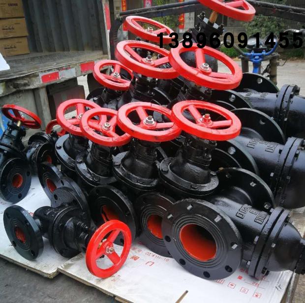 闸阀Z45T-16/10石家庄光晋JS铸铁法兰铜芯暗杆排污水泵总阀100