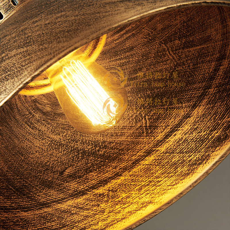 美式loft复古工业风吊灯咖啡馆餐厅酒吧铁艺创意锅盖单头办公室灯,家装灯饰光源,客厅吊灯,淘宝优惠券,粉丝福利购,淘宝优惠卷