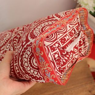 老粗布宫廷枕全荞麦壳枕头单人枕芯护颈椎枕乔麦皮硬大人助睡眠枕