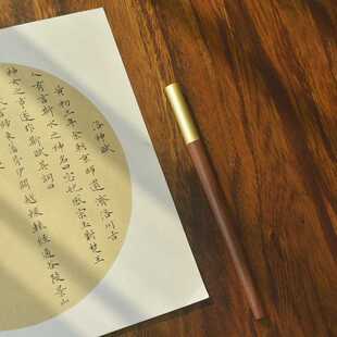厂家发货软笔钢笔式 毛笔 狼毫小楷书法墨囊软笔 钢笔毛笔套装