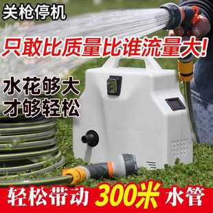 抽水泵农田菜地浇水农用浇地灌溉抽水机工程塑料 浇菜浇水机充电式