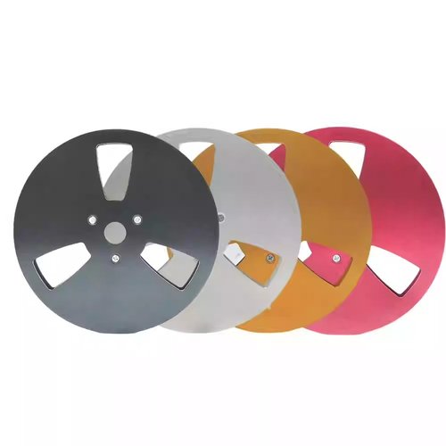 通用七寸开盘机盘架空盘7寸铝盘开盘机磁带盘