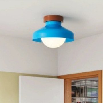 孟菲斯奶油吸顶灯中古卧室阳台玄关北欧走廊过道衣帽间玻璃壁灯