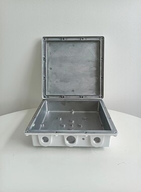 联时通5孔壳体面壳塑料底壳铸铝216X216X38