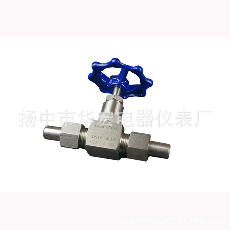 扬中工厂不锈钢焊接式外螺纹截止阀DN15-20J23W-160P仪表针型阀