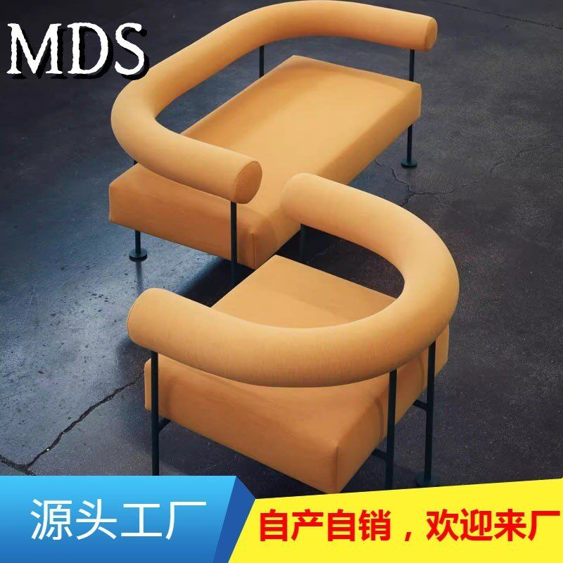 单人沙发椅网红轻奢现代简约北欧卧室阳台休闲极简单设计师小椅子