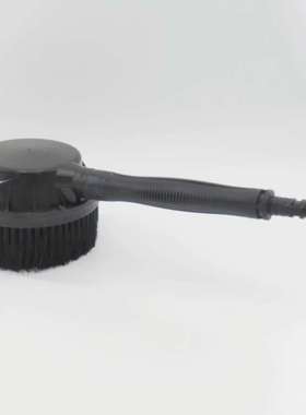 汽车洗车刷圆形圆刷工具清洗机圆毛刷塑料黑色清洗清洁刷子