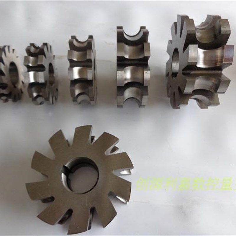 凹半圆铣刀 高速钢内R片铣刀 圆弧铣刀R3 R4 R5 R6 R7 R8 R9-R12