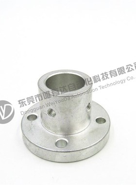 导向轴支座圆法兰加厚光轴支撑座固定支撑座LCFH铝合金材质