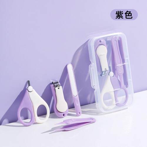 婴儿指甲剪新生专用套装宝宝指甲剪刀钳神器安全防夹肉幼儿童用品