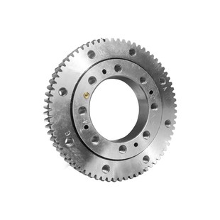 外齿回转支承360度平面旋转支撑压力轴承齿轮大型工业转动转盘