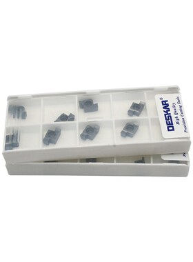 DESKAR 小孔内径切割槽刀片 8GR300 LDA 钢件专用/坚固耐磨
