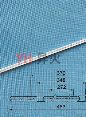QIR240V1000W红外线加热灯管,13195X/98超市烤鸡炉红外线灯