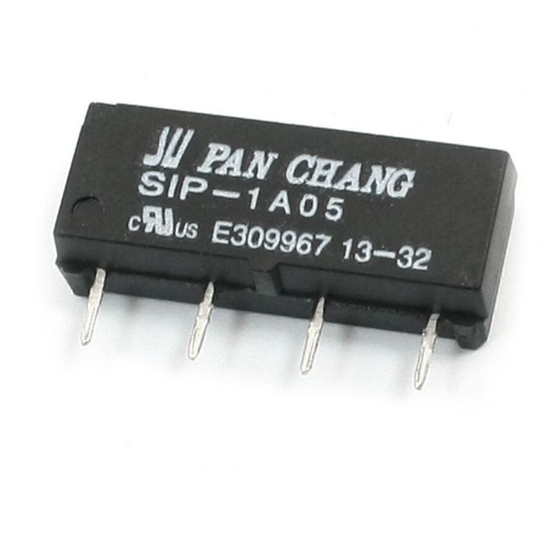 SIP-1A05 SIP-1A12 干簧继电器 1组常开 DC5V 12V 4脚 原装正品