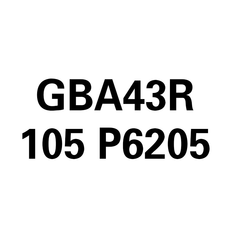 普斯特 GBA43R 100~235 P6205立装浅槽刀片