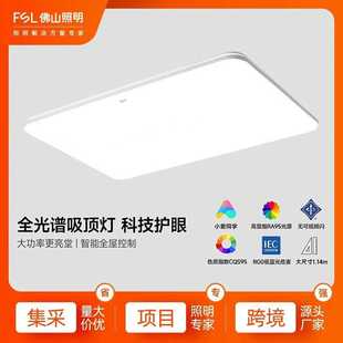 LED现代简约2025新款 FSL佛山照明 学习专用护眼卧室客厅吸顶灯