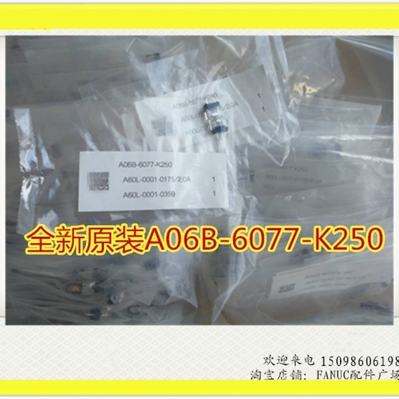 A06B-6077-K250原装发那科FANUC保险丝A6I0L-0001-0175 2A+5A