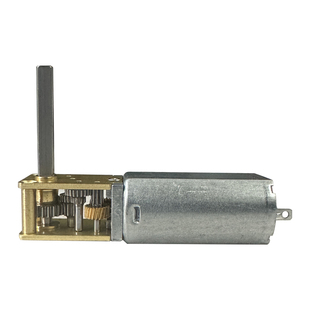 050减速电机马达蜗轮蜗杆自锁3V6V12V微型直流齿轮低速电机 1218