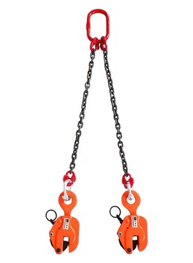 CDH竖吊钢板吊钳2T5吨起重钳组合钢板钩索具吊具夹具铁板钢板夹子