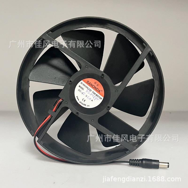 15038DC12V1.0A全圆大风量滚珠轴承散热风扇150*150*38MM