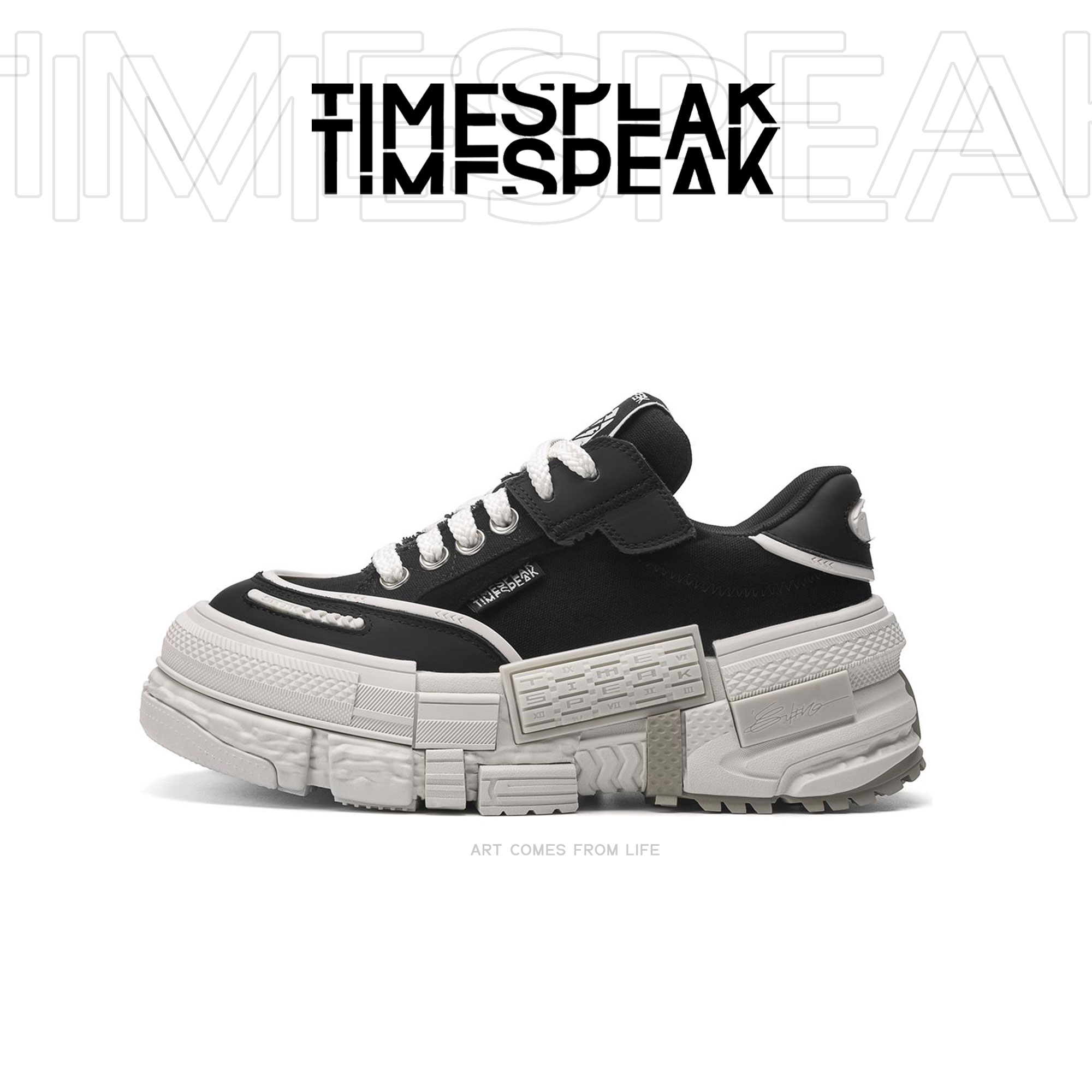 小白鞋增高低帮帆布时尚明星同款