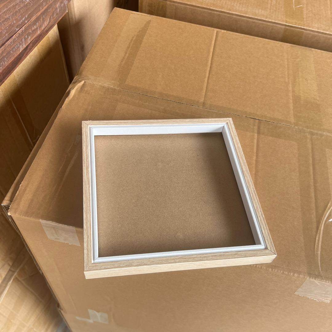 现代简约 正方形20*20木质相框摆台6寸7寸8寸 可定购