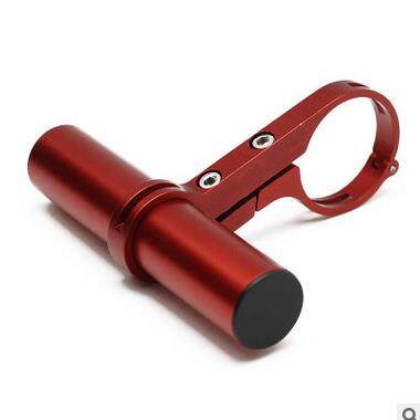 自行车车把多功能扩展延伸支架码表车灯手电筒支架夹单车配件48g