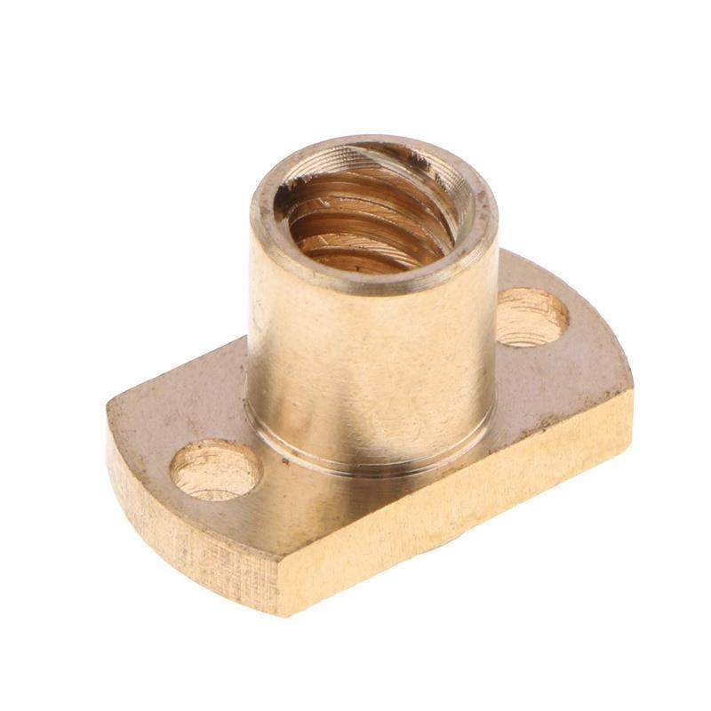 T8型丝杆螺母螺距2mm导程2483D打印机配件联轴器 雕刻机螺