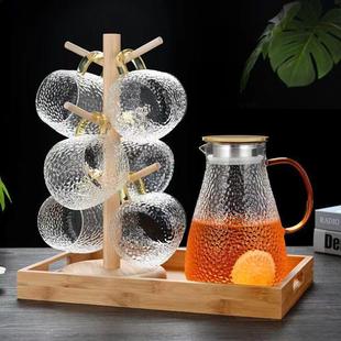 大容量扎壶泡茶壶凉水杯果汁水壶 凉水壶玻璃耐高温家用冷水壶套装